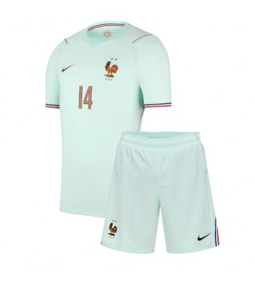Frankrig Adrien Rabiot #14 Udebanetrøje Børn VM 2026 Kortærmet (+ Korte bukser)
